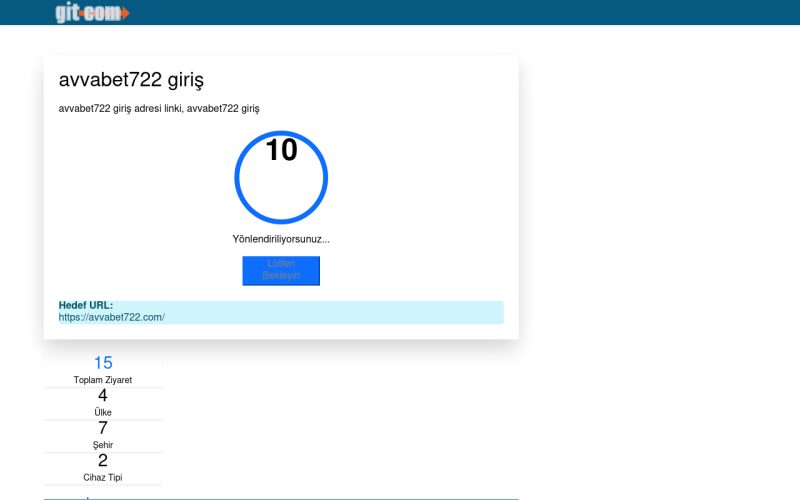 avvabet722 giriş - Git com