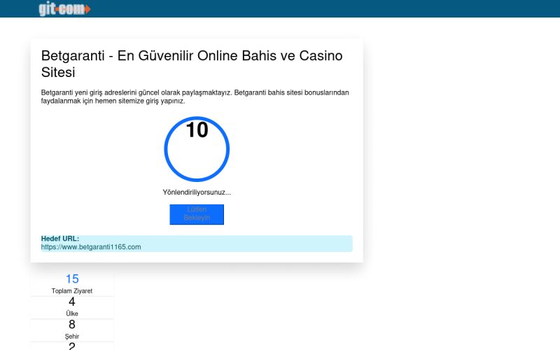 Betgaranti - En Güvenilir Online Bahis ve Casino Sitesi - Git com