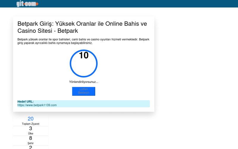 Betpark Giriş: Yüksek Oranlar ile Online Bahis ve Casino .. - Git com
