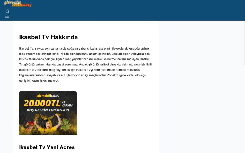Ikasbet Tv