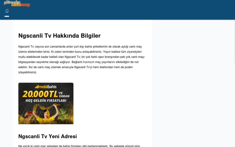 Ngscanli Tv Tv İzle