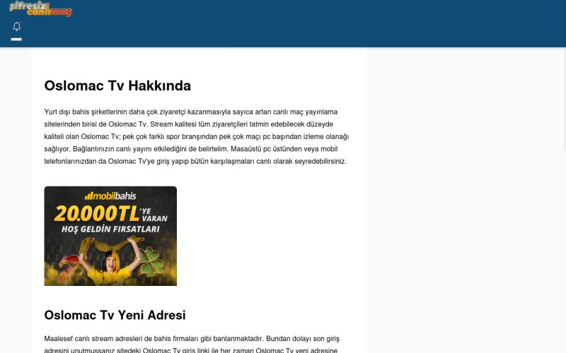 Oslomac Tv