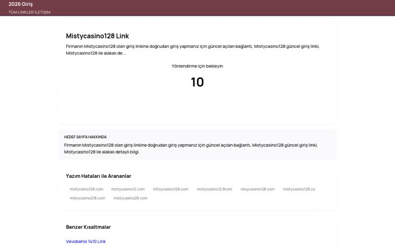 Mistycasino128 Link - 2026 Giriş