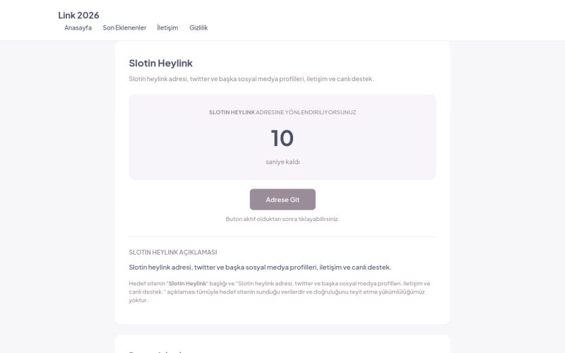 Slotin Heylink - Link 2026
