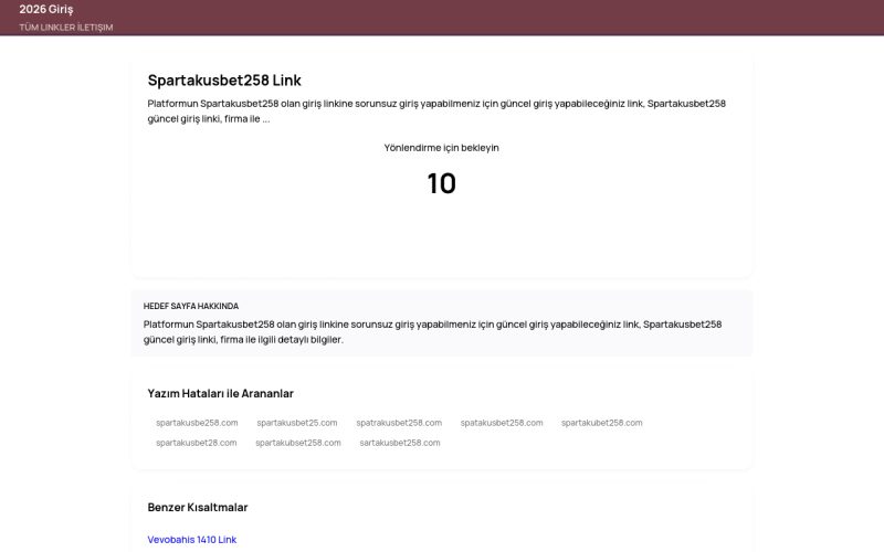 Spartakusbet258 Link - 2026 Giriş