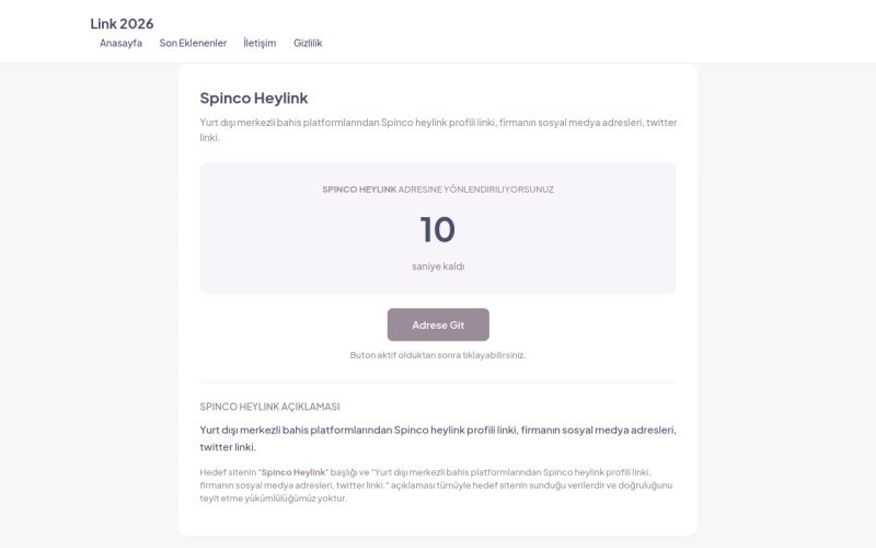 Spinco Heylink - Link 2026