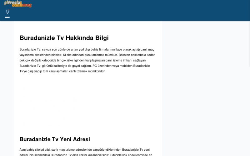 Buradanizle Tv