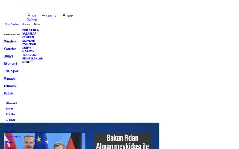 En Son Haber: Son Dakika Haberler, Güncel Haberler