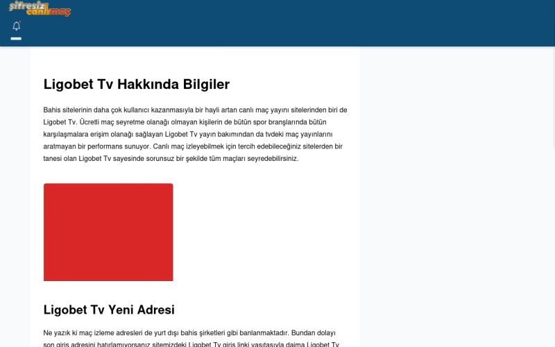 Ligobet Tv