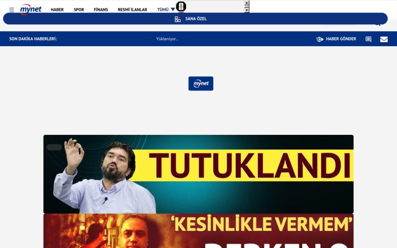 Mynet | Haber, Oyun, Video, Spor, Burçlar ve fazlası sizin için burada
