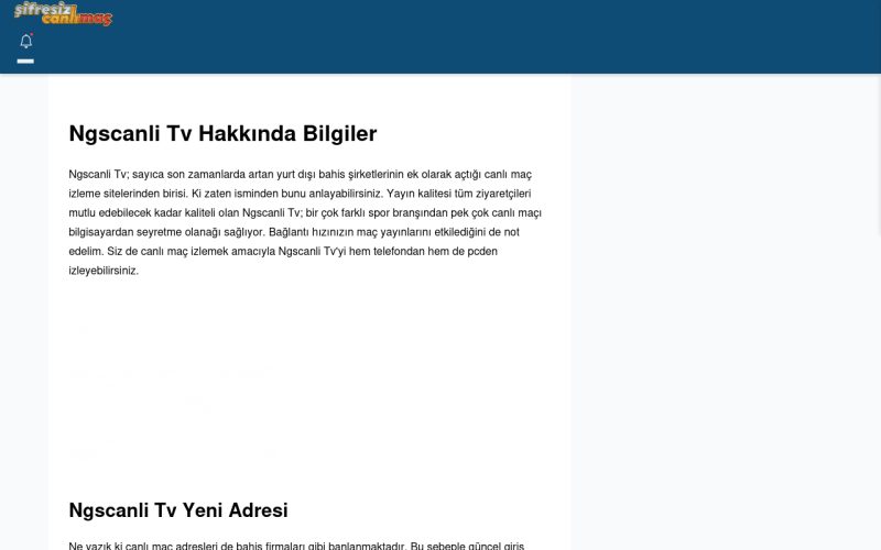 Ngscanli Tv Tv İzle