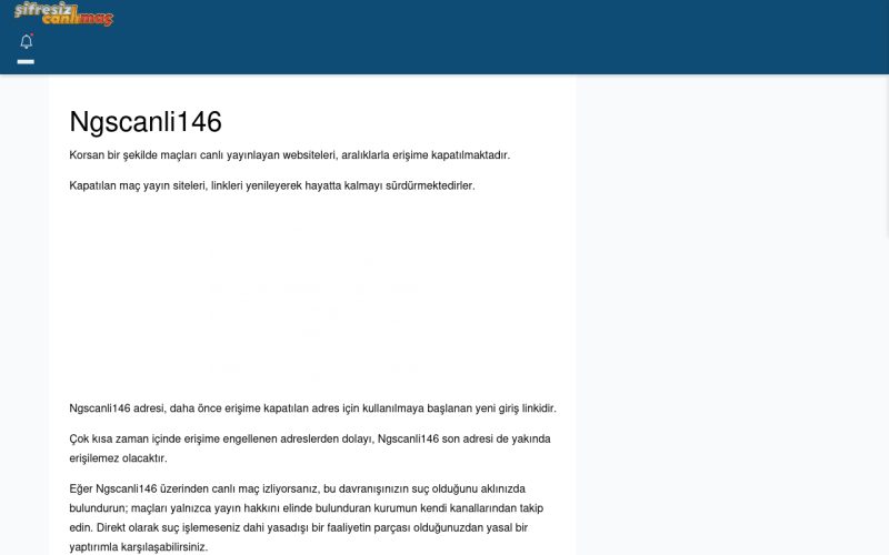 Ngscanli146 Giriş Adresi Linki