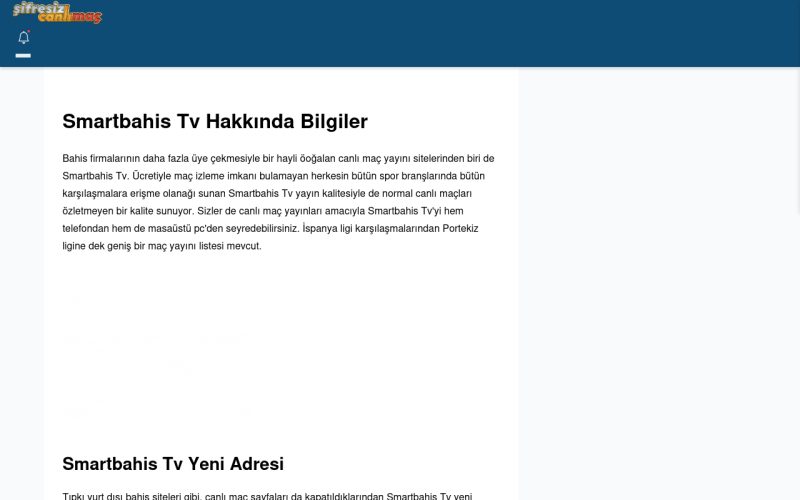Smartbahis Tv tv